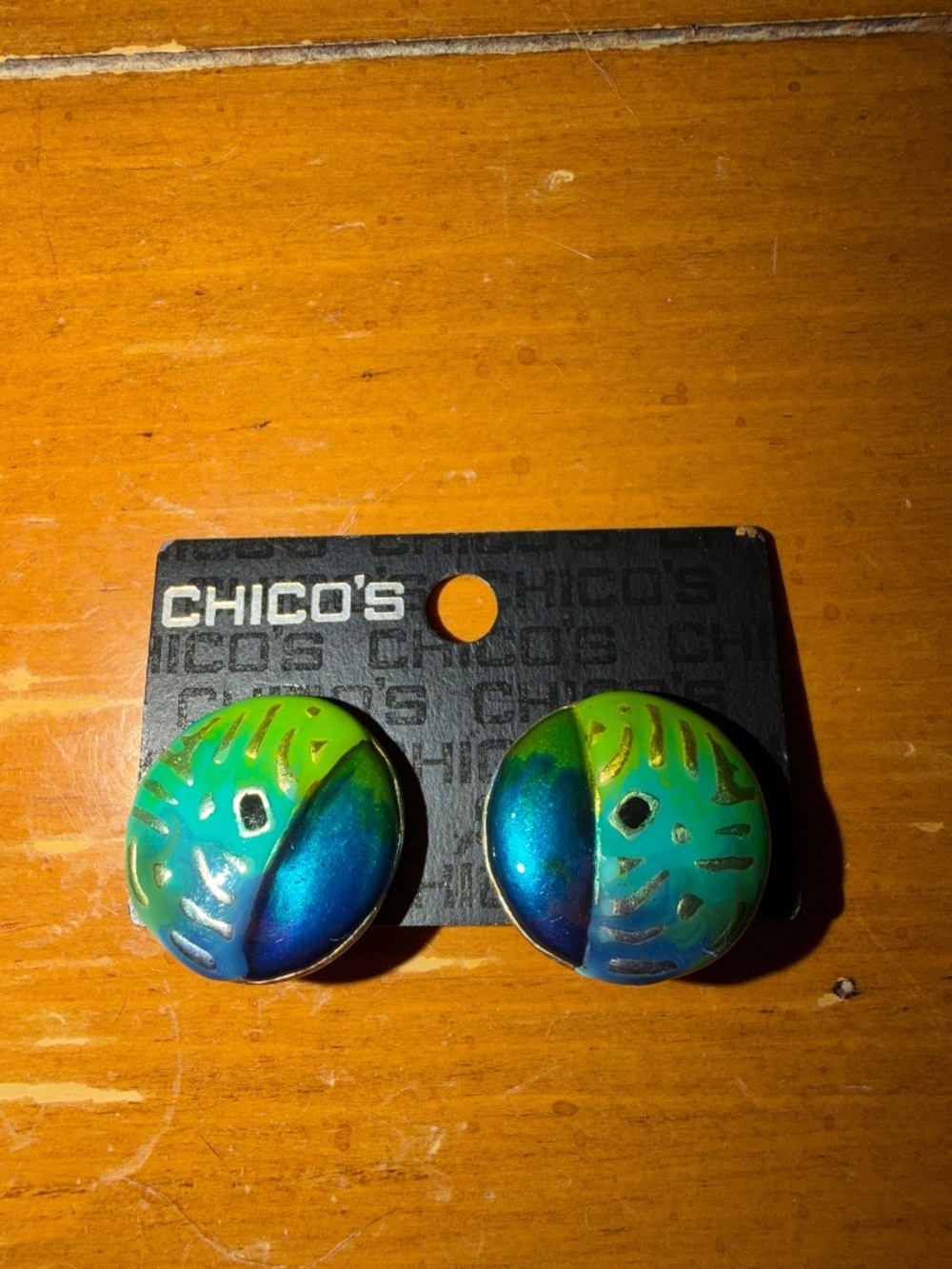 Chicos Y2K clip on earrings
